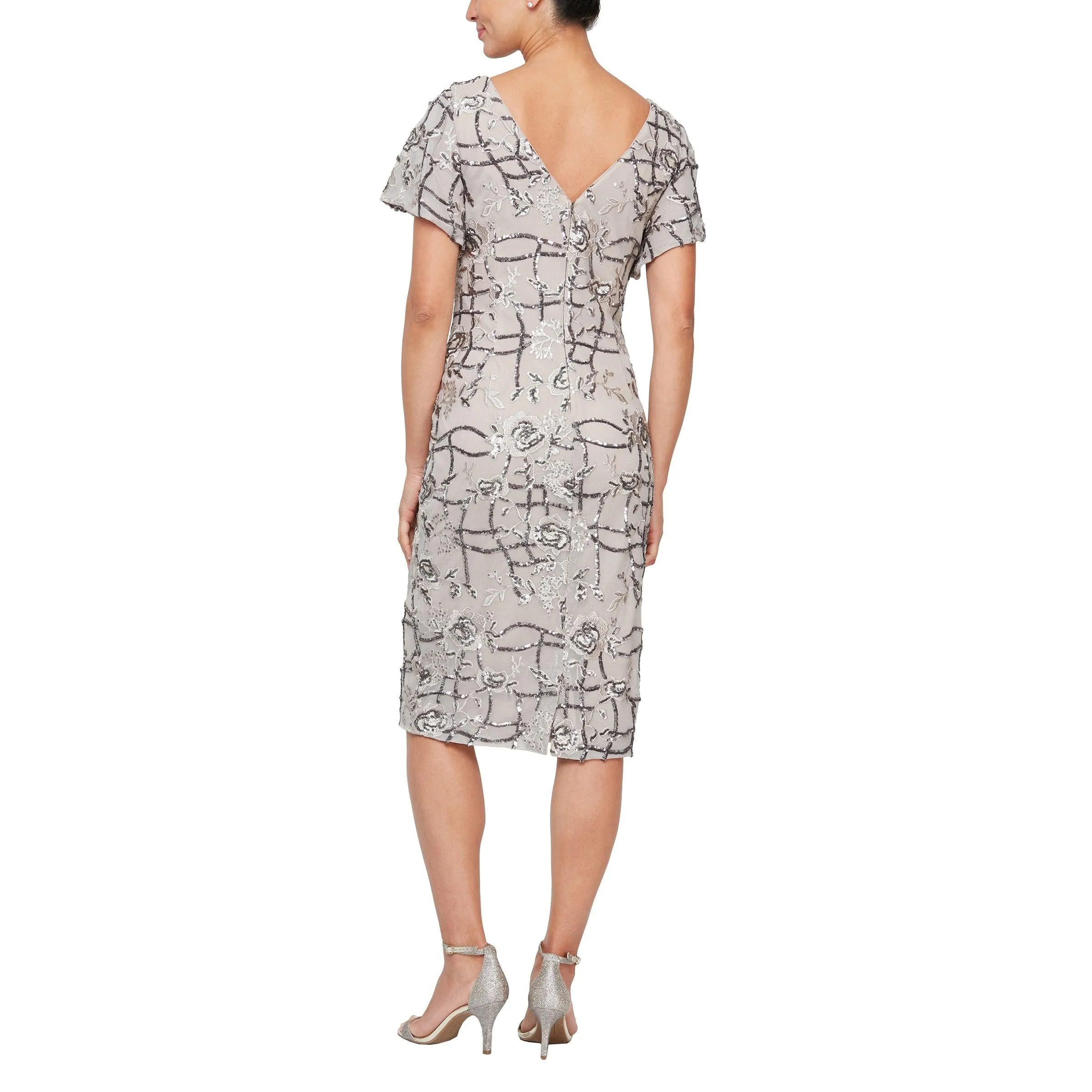 Alex Evenings AE81171201 Formal Cocktail Dress