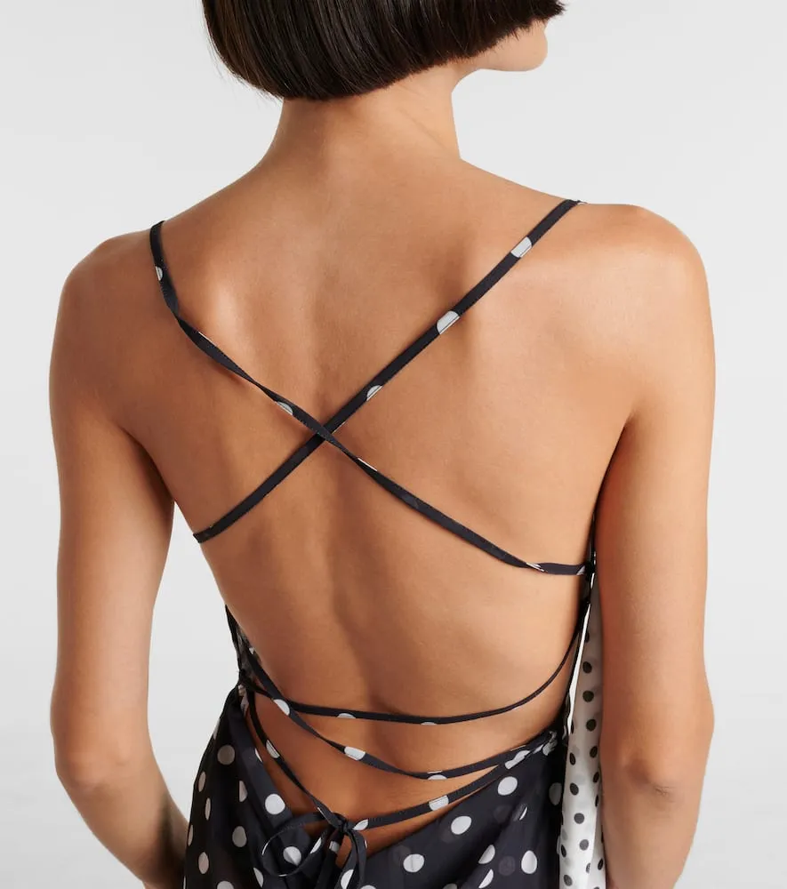Bananhot Priya polka-dot maxi dress
