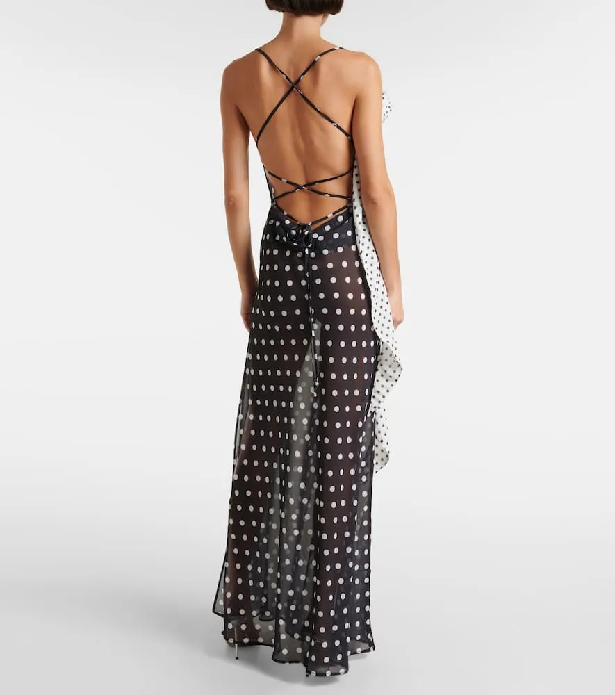 Bananhot Priya polka-dot maxi dress