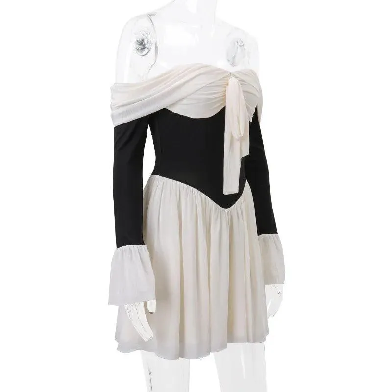 Cassandra Bow and Flare Dress