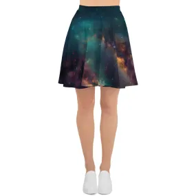 Celestial Soul Voyage Skater Skirt