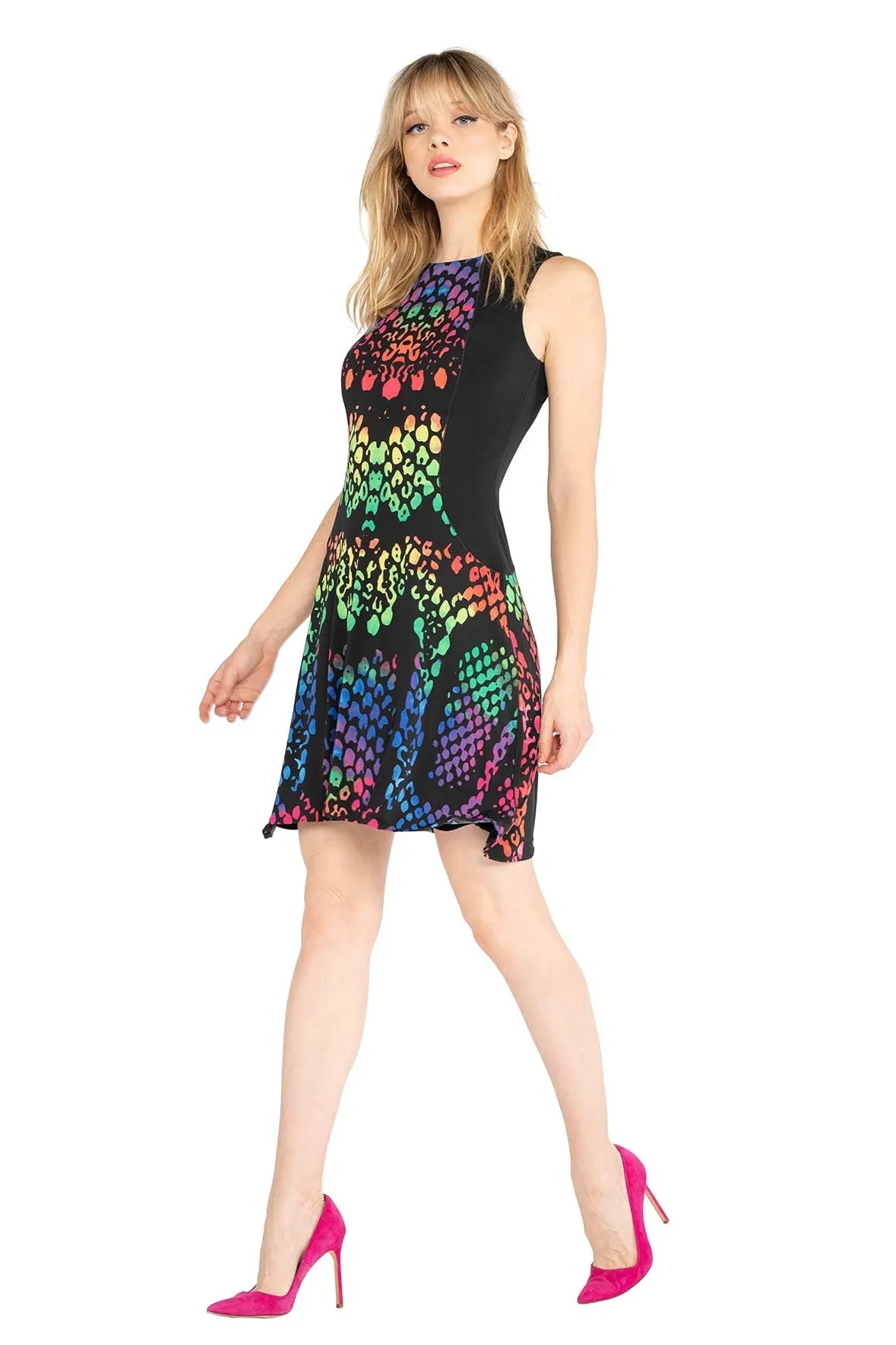 Curve Cut In Dress