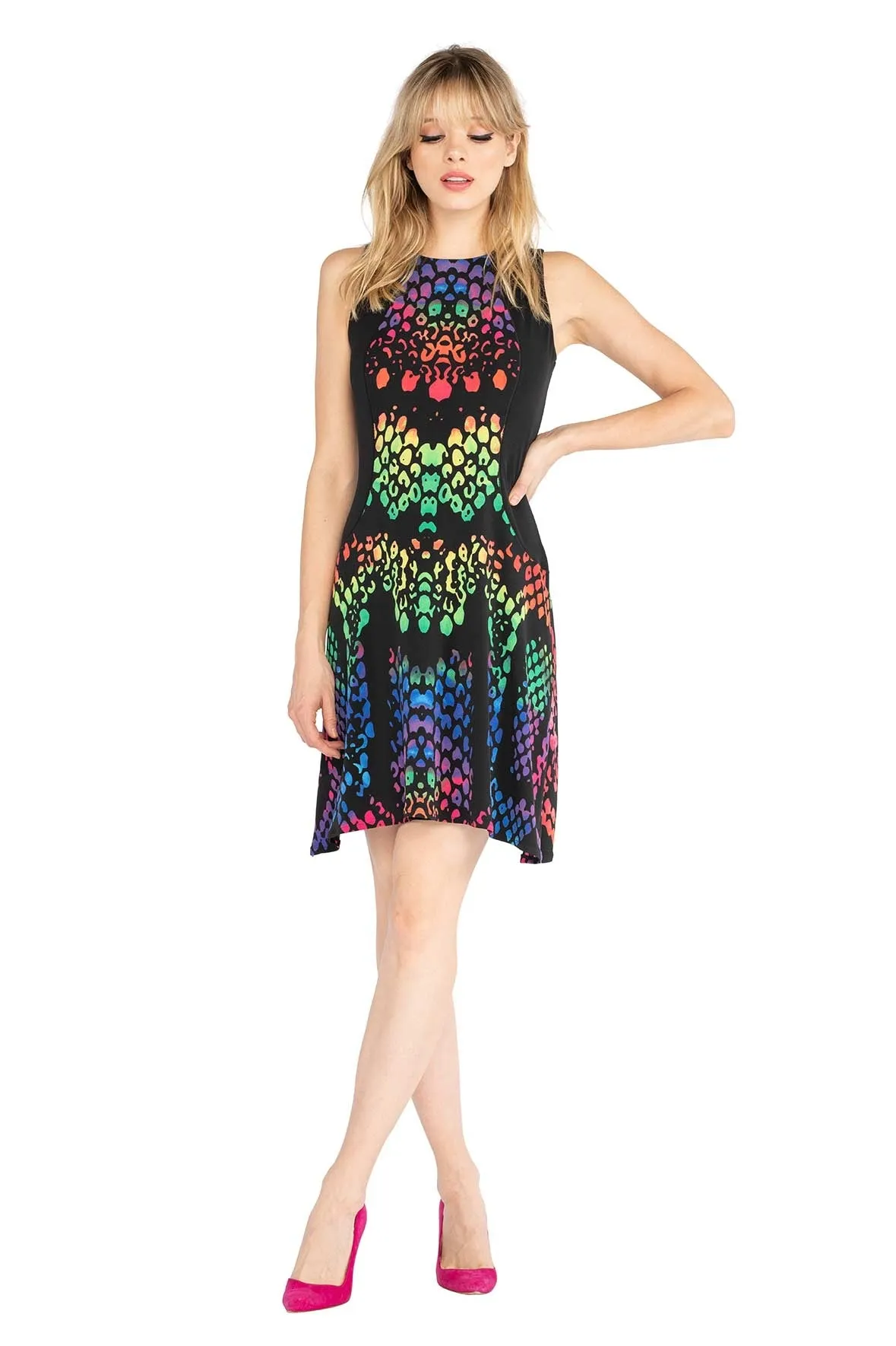 Curve Cut In Dress