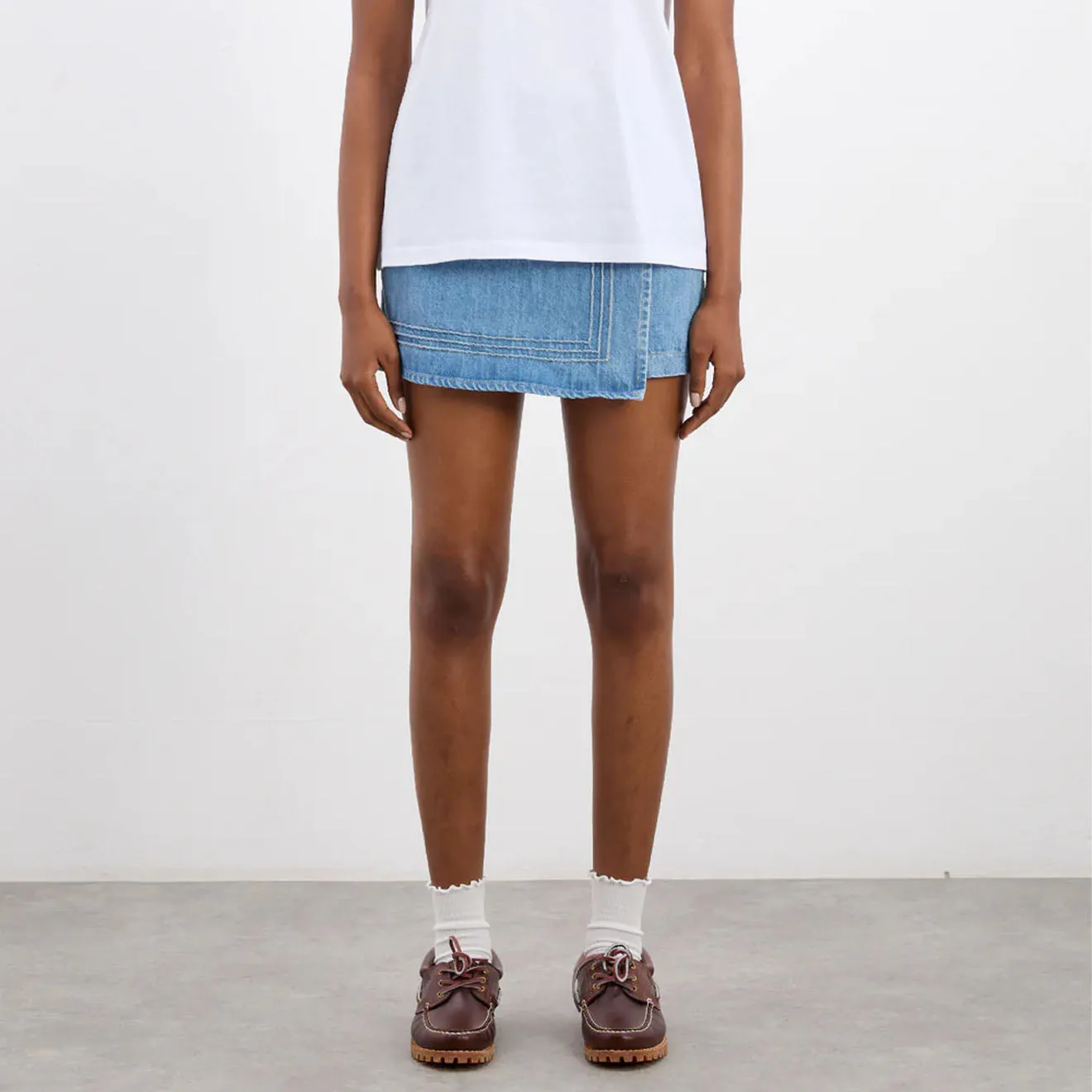 Damson Madder Rory Skort River Wash