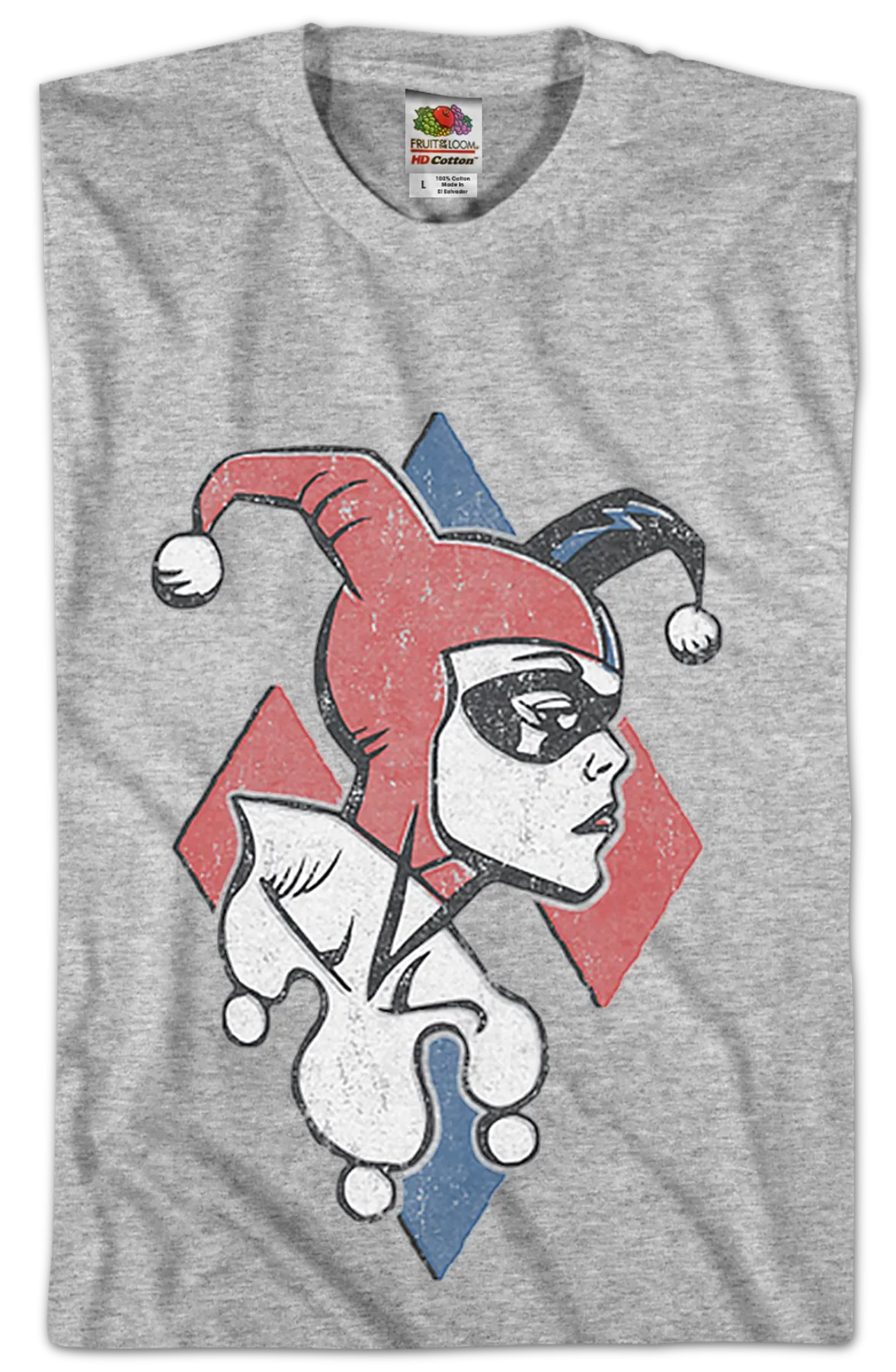 Distressed Harley Quinn DC Comics T-Shirt