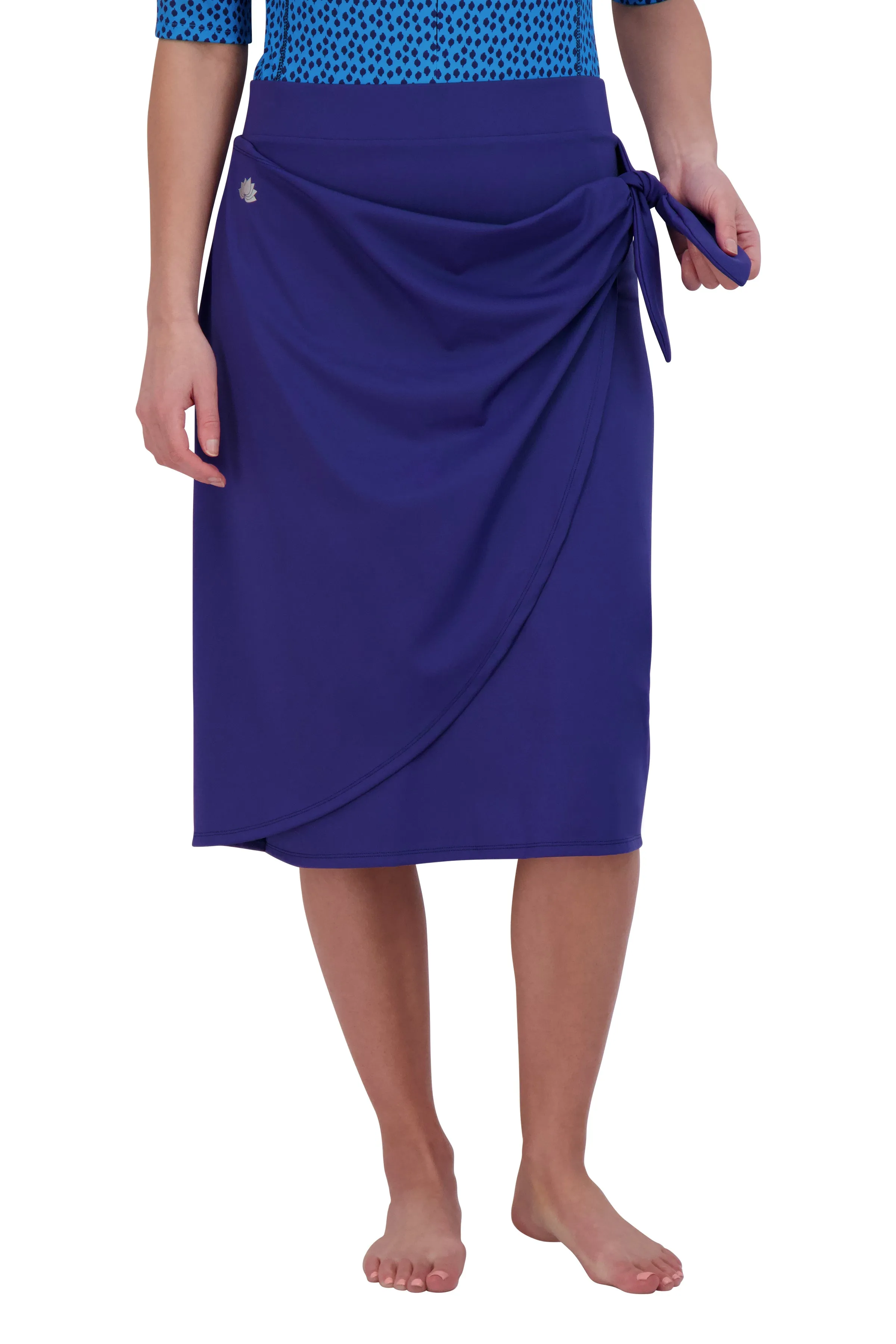 Faux Sarong 26"-Sailor Blue (final-sale)