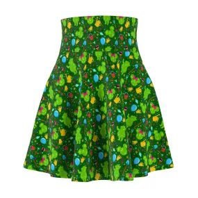 Flower And Garden Women's Skater Skirt