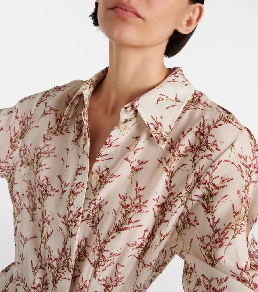 Gabriela Hearst Maude wool shirt dress