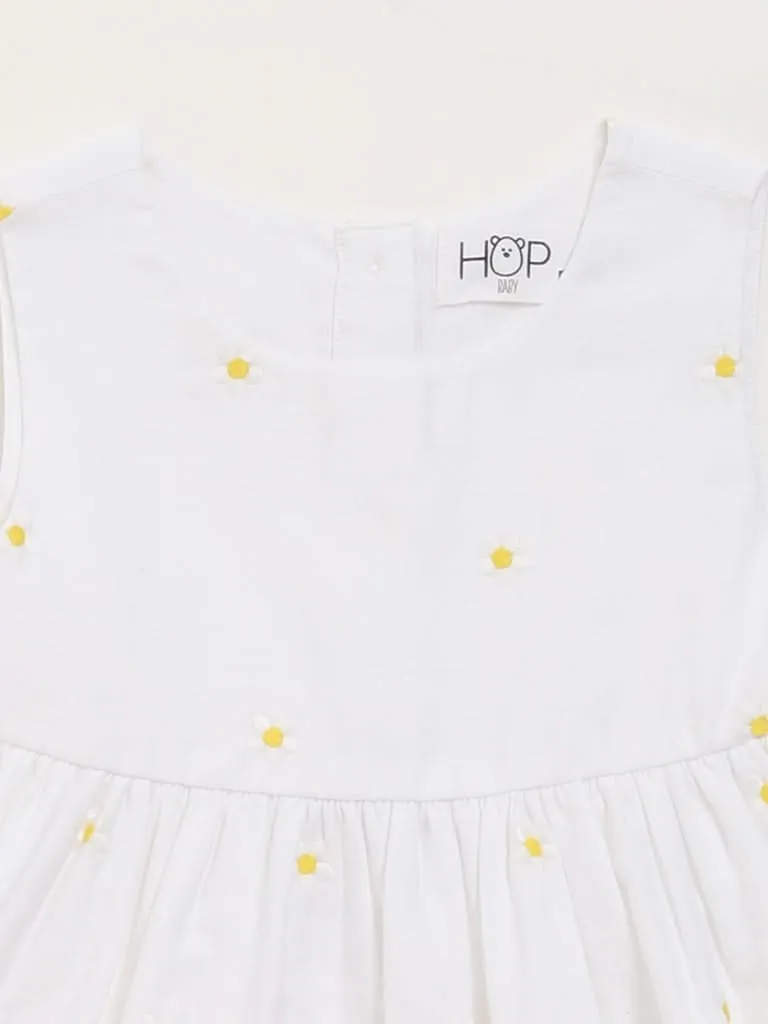 HOP Baby White A-Line Dress