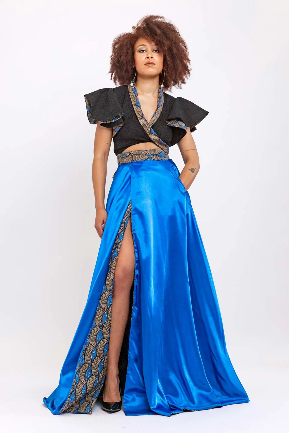 Kaila Reversible Maxi Skirt Set