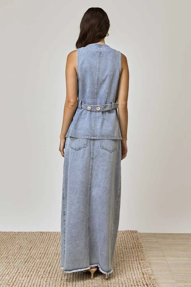 Lain Maxi Skirt