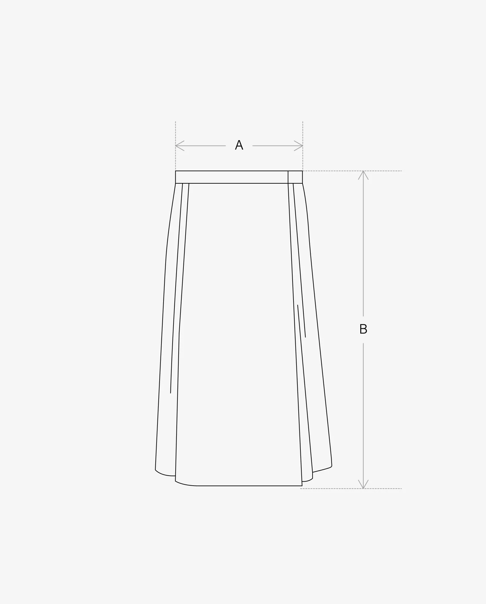 Long Wrap Skirt