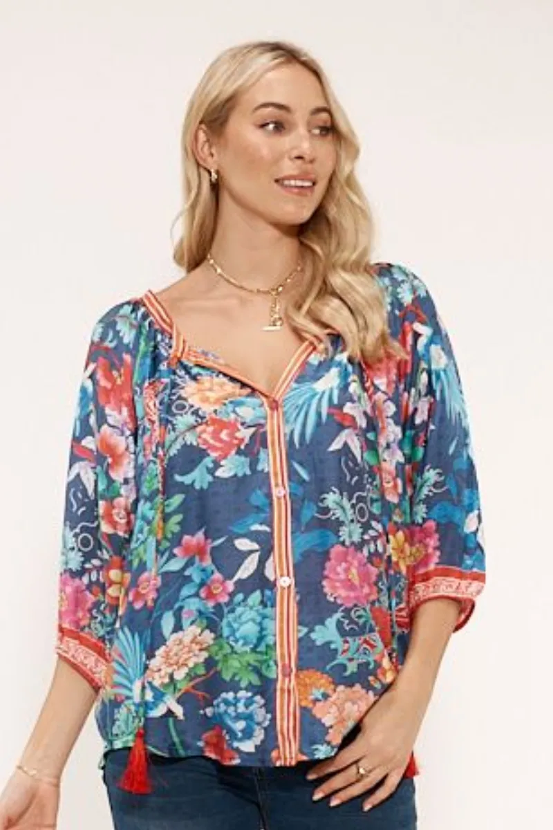 Lula Life Moira Shirt Top