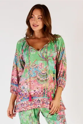 Lula Life Sybil Top Lime