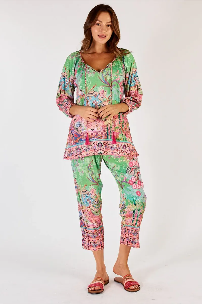 Lula Life Sybil Top Lime