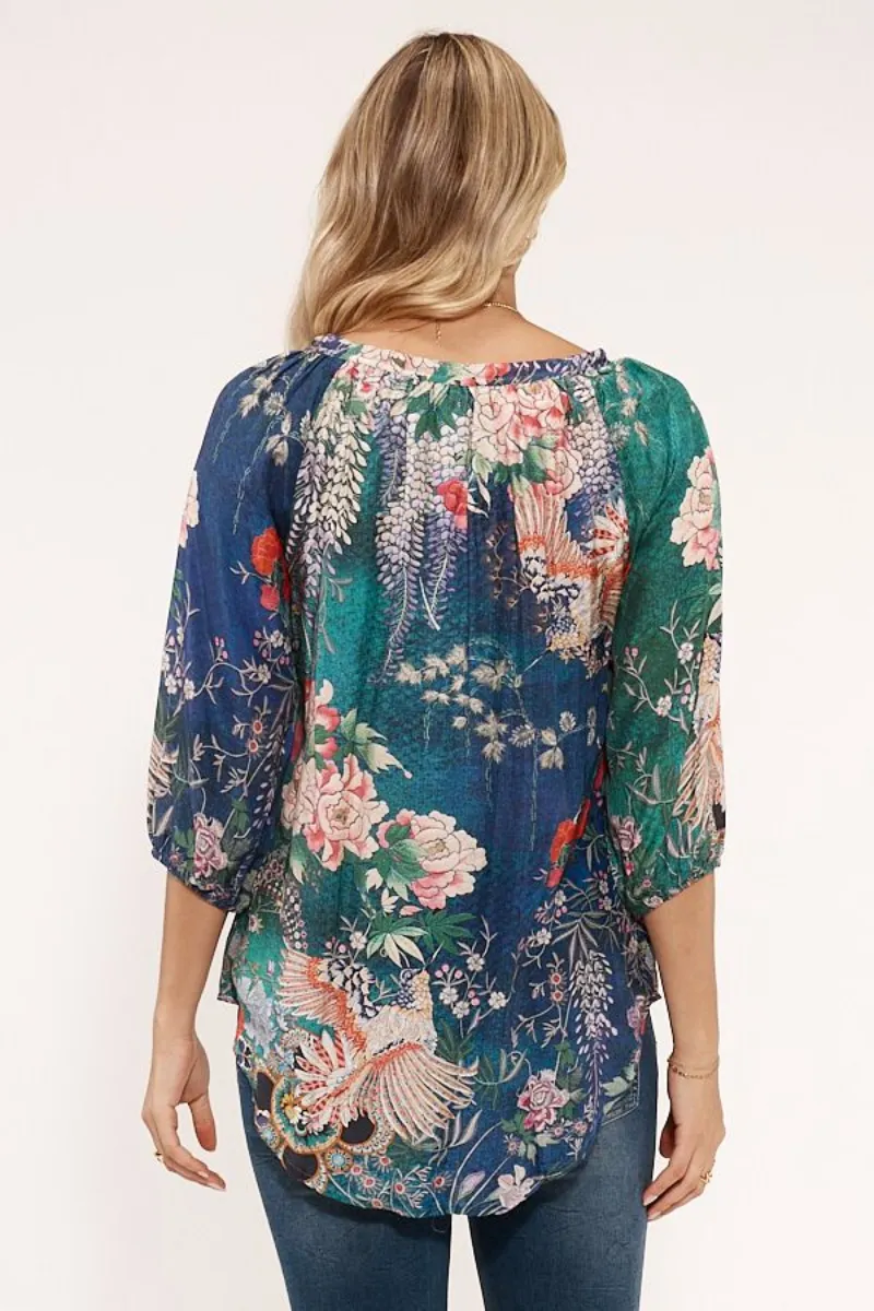 Lula Life Wisteria Top Print