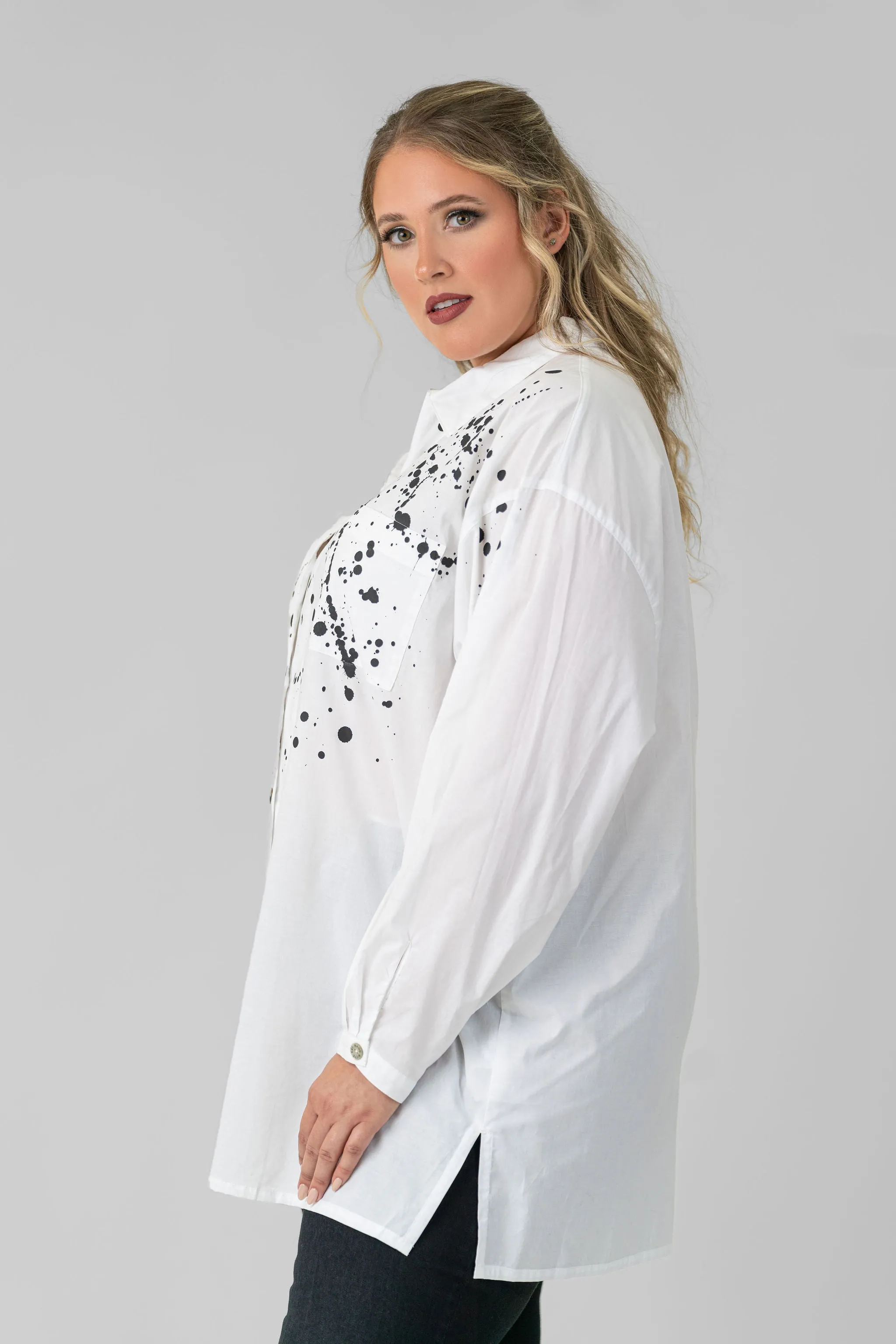 PAINT SPLATTER SHIRT