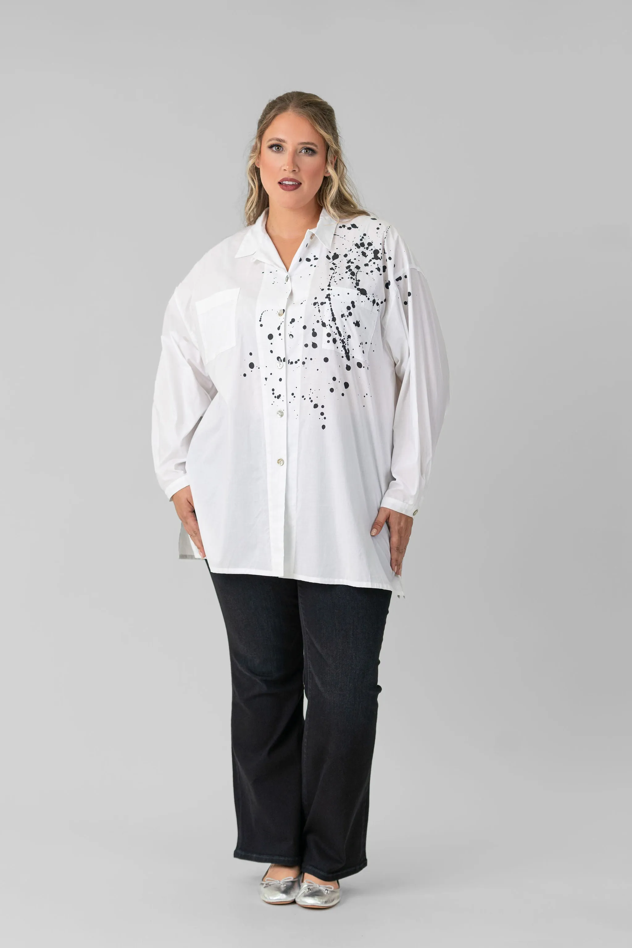 PAINT SPLATTER SHIRT