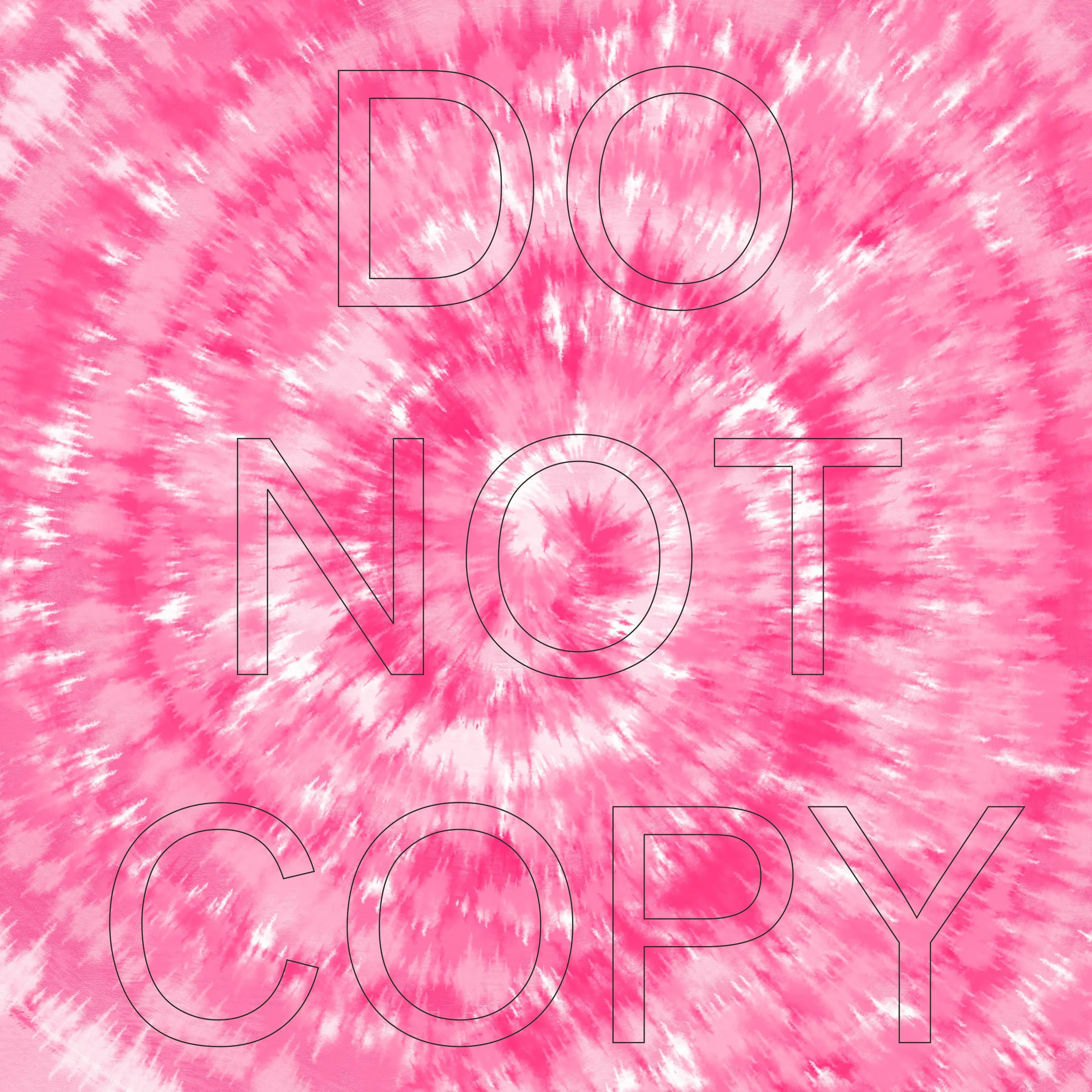Pink Tie Dye Swirl - Full Pattern - Vinyl, Sublimation Transfers