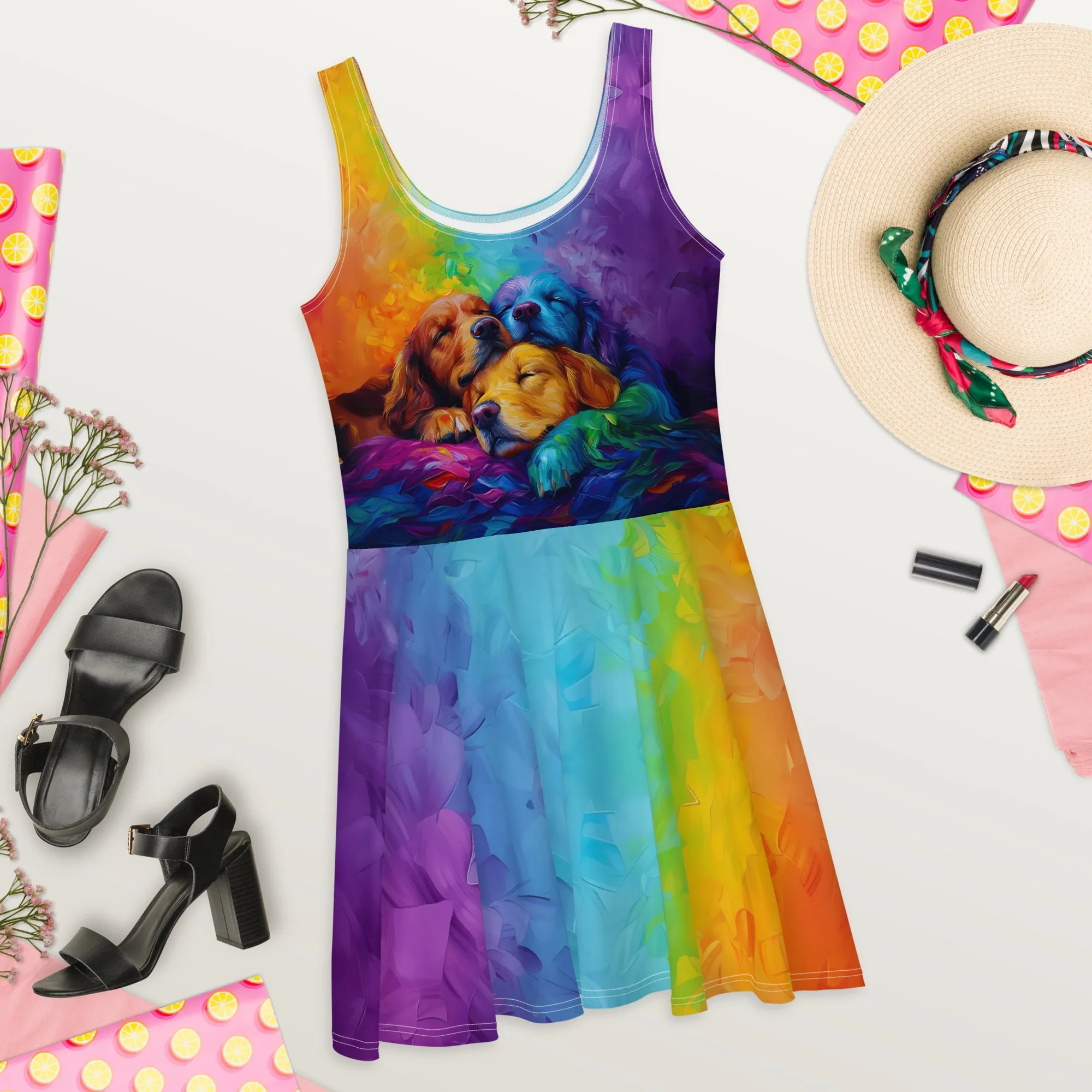 Radiant Slumber Skater Dress