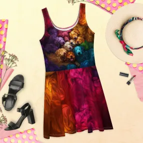 Rainbow Nest Skater Dress