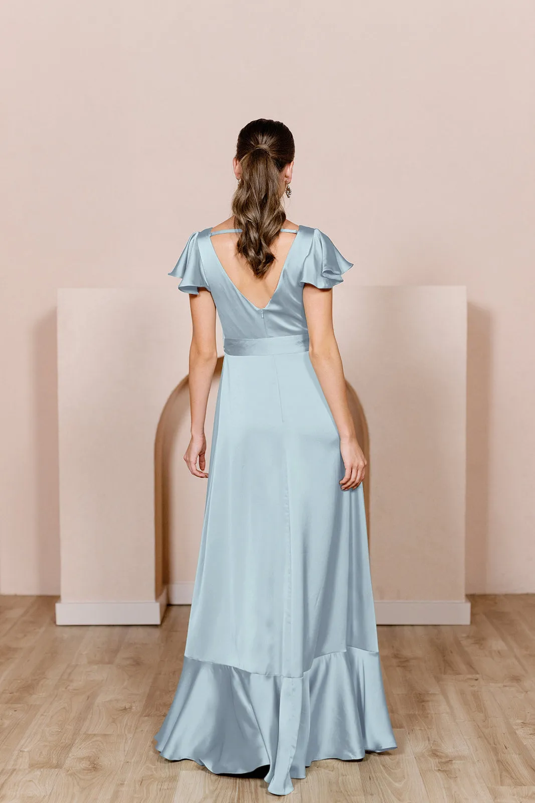 Thalia Satin Dress | Made To Order