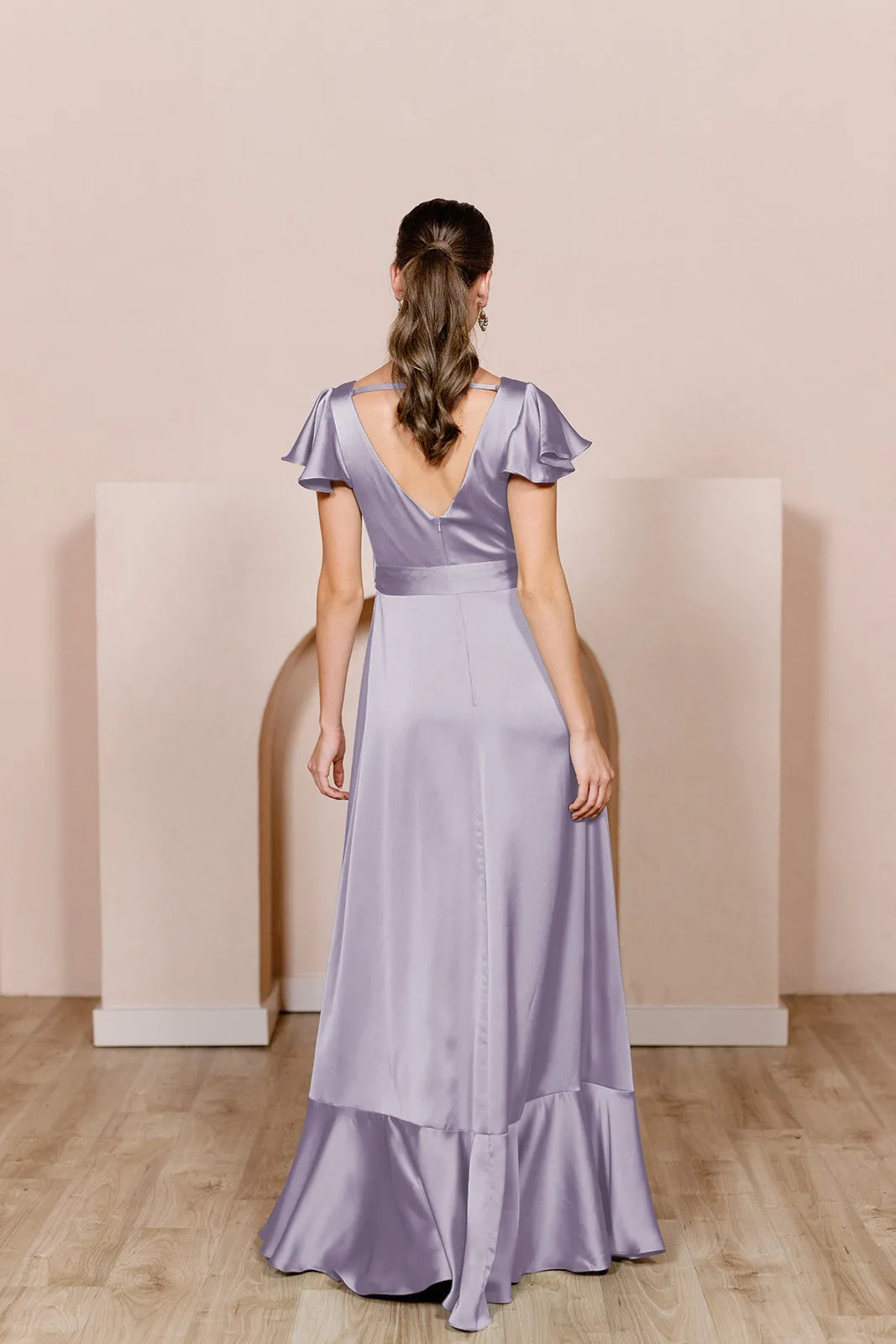 Thalia Satin Dress | Made To Order