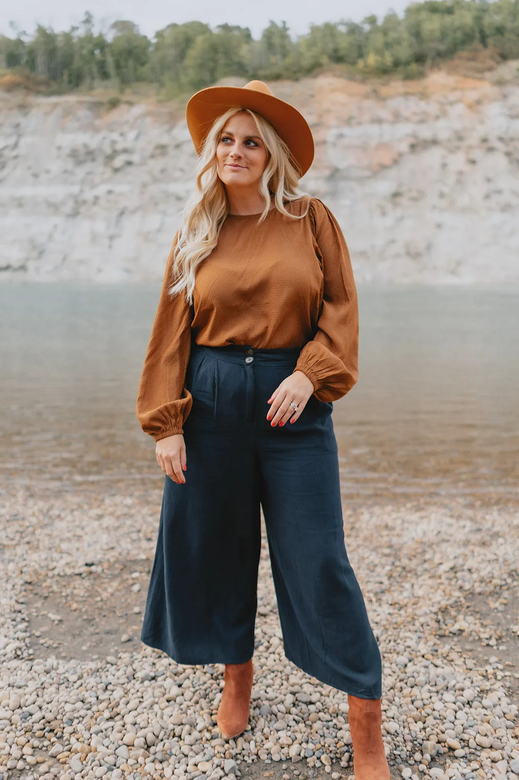 The Reign Wide Leg Trousers