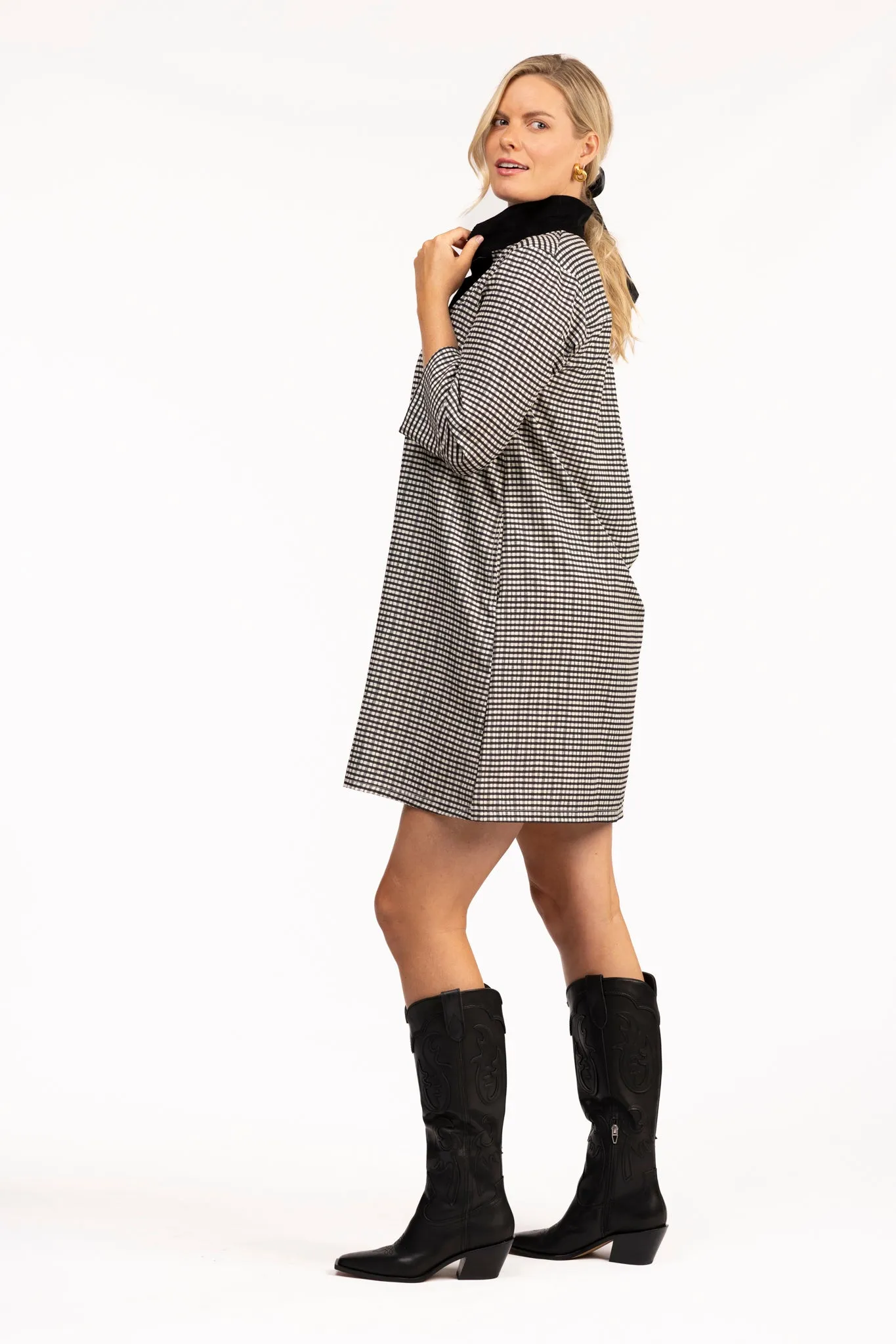 The Sophia Dress - French Gingham