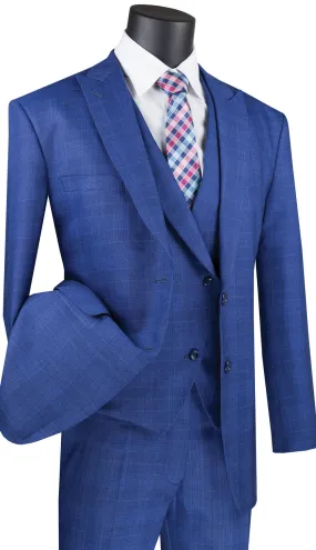 Vinci MV2W1-BL Mens Suit